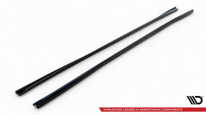 Prahové lišty Audi S8 D5 carbon look
