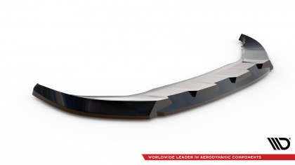 Spojler pod nárazník lipa V.1 Audi Q4 e-tron Sportback Mk1 carbon look
