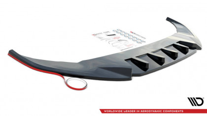 Spojler pod nárazník lipa V.1 Audi Q4 e-tron Sportback Mk1 carbon look