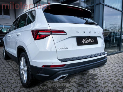 Dummy - koncovky výfuku, Alu Brush, Škoda Karoq 21-,stříbrné