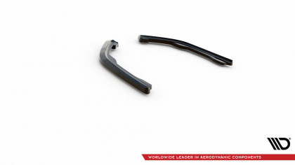 Splittery zadní boční V.2 BMW 2 Coupe M-Pack G42 černý lesklý plast