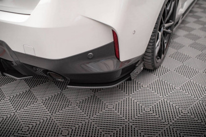Splittery zadní boční Street Pro + flaps BMW 2 Coupe M-Pack G42 černo-červené