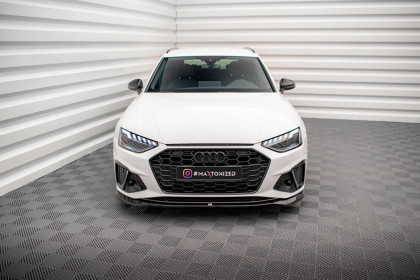 Spojler pod nárazník lipa V.2 Audi A4 S-Line / S4 B9 Facelift carbon look