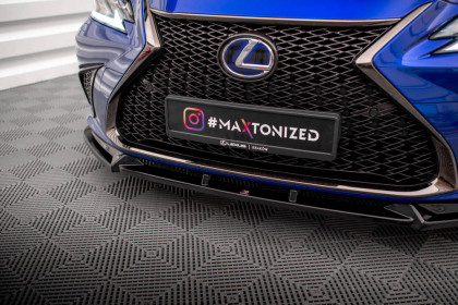 Spojler pod nárazník lipa V.2 Lexus ES F Sport Mk7 carbon look