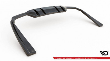 Spoiler zadního nárazníku Mercedes-Benz C AMG C43 sedan W205 Facelift černý lesklý plast