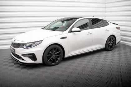 Prahové lišty Kia Optima Mk4 Facelift carbon look