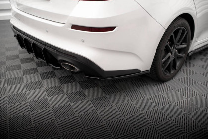 Splittery zadní boční V.2 Kia Optima Mk4 Facelift carbon look