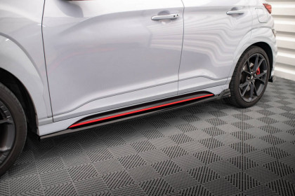 Prahové lišty V.2 Hyundai Kona N Mk1 carbon look