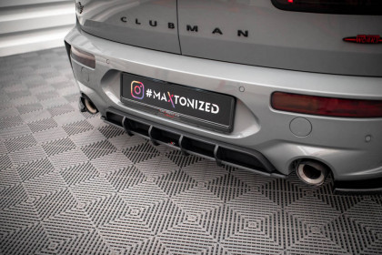 Spoiler zadního nárazníku Street pro Mini Cooper Clubman John Cooper Works F54 černo červený