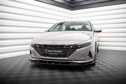 Spojler pod nárazník lipa Hyundai Elantra Mk7 carbon look