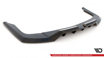 Spoiler zadního nárazníku Hyundai Elantra Mk7 černý lesklý plast