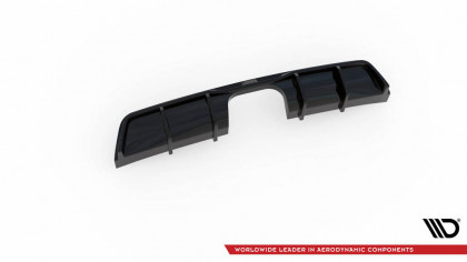 Difuzor zadního nárazníku Mini Cooper John Cooper Works R56 černý lesklý plast