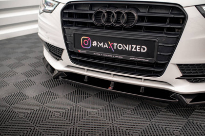 Spojler pod nárazník lipa V.1 Audi A5 Coupe 8T Facelift carbon look