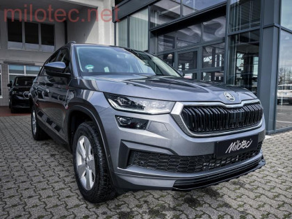 Ochranná lišta předního nárazníku - černý lesklý "klavírlak", Kodiaq Facelift