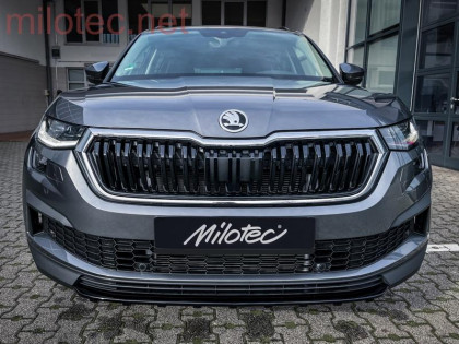Ochranná lišta předního nárazníku - černý lesklý "klavírlak", Kodiaq Facelift
