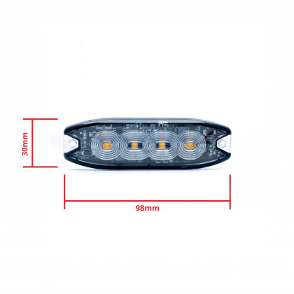 EPBL11 LED Výstražné Světlo 12W 12/24V