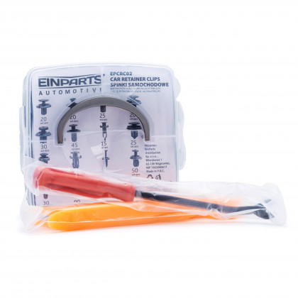 EPCRC02 CAR RETAINER CLIPS 625 PCS WITH TOOLS