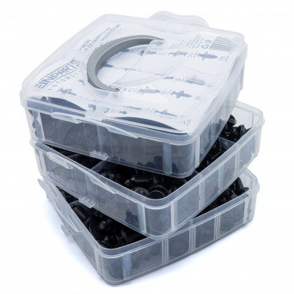 EPCRC02 CAR RETAINER CLIPS 625 PCS WITH TOOLS
