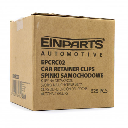 EPCRC02 CAR RETAINER CLIPS 625 PCS WITH TOOLS