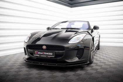 Spojler pod nárazník lipa V.1 Jaguar F-Type Mk1 Facelift carbon look