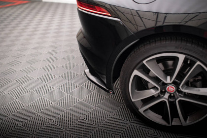 Splittery zadní boční Jaguar F-Type Mk1 Facelift carbon look