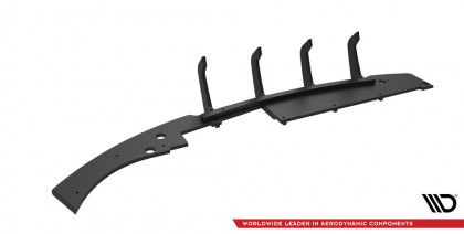 Spoiler zadního nárazníku Street pro BMW X3 M-Pack F25 černo červené