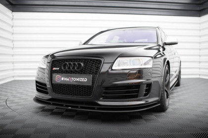 Street pro spojler pod nárazník lipa Audi RS6 Avant C6 černý