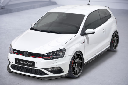 Spoiler pod přední nárazník CSR CUP pro VW Polo 5 (Typ 6C) GTI - černý lesklý