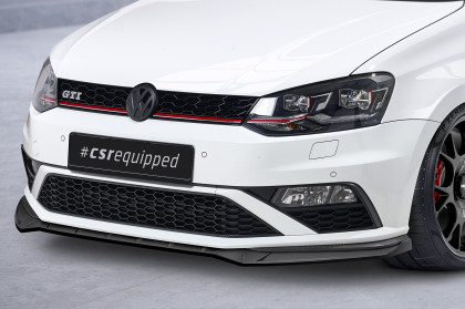 Spoiler pod přední nárazník CSR CUP pro VW Polo 5 (Typ 6C) GTI - černý lesklý