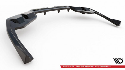 Spoiler zadního nárazniku V.2 BMW i4 M-Pack G26 carbon look