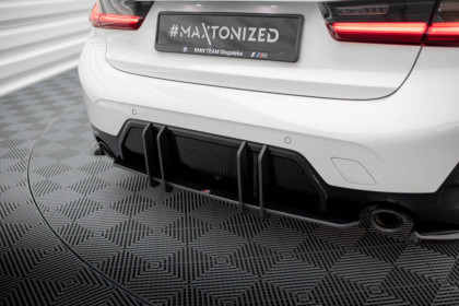 Spoiler zadního nárazníku Street pro BMW 3 M-Pack G20 / G21 Facelift červený