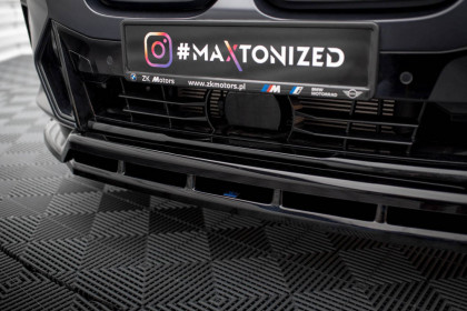 Spojler pod nárazník lipa BMW X3 M-Pack G01 Facelift carbon look