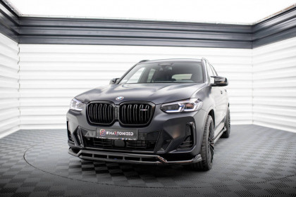 Spojler pod nárazník lipa BMW X3 M-Pack G01 Facelift carbon look