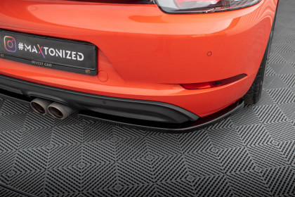 Splittery zadní boční Porsche 718 Cayman 982c černý lesklý plast