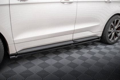 Prahové lišty Ford Edge Sport Mk2 černý lesklý plast