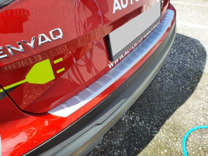 Práh pátých dveří s výstupky, stříbrný matný, Škoda Enyaq 2020-