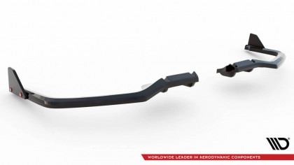 Spoiler zadního nárazniku + flaps Honda Civic Sport Mk 10 černý lesklý plast