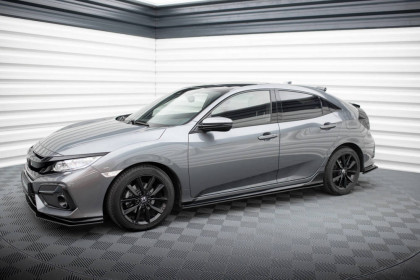 Prahové lišty Street pro Honda Civic Sport Mk 10 černé