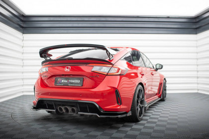 Prodloužení spoileru Honda Civic Type-R Mk 11 černý lesklý plast