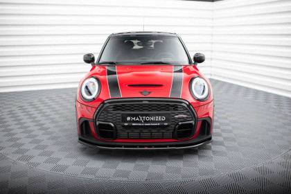 Spojler pod nárazník lipa V.1 Mini Cooper S John Cooper Works F56 Facelift černý lesklý plast
