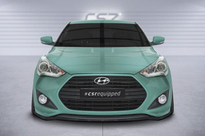 Spoiler pod přední nárazník CSR CUP pro Hyundai Veloster MK1 Turbo - černý lesklý