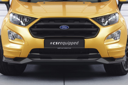 Spoiler pod přední nárazník CSR CUP pro Ford EcoSport MK2 - carbon look lesklý