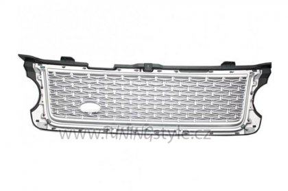 Sada masky a bočních mřížek Land Rover Rover Vogue (L322) (10-12) Autobiography Look Black/Silver