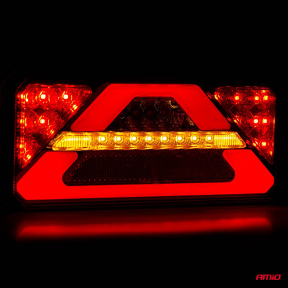 Světlo zadní sdružené LED dynamické LEVÉ- RCL-02-L