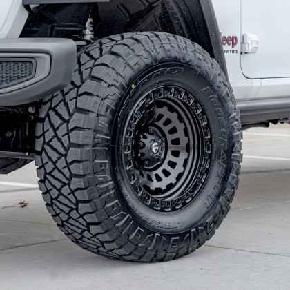Alloy wheel D101 Zephyr Beadlock Matte Black Fuel