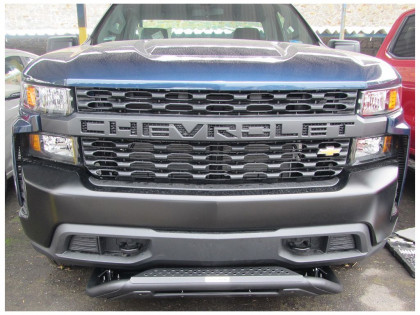 Front RC3 LR skid plate with step and recessed light bar mount for 20" single row LED Go Rhino