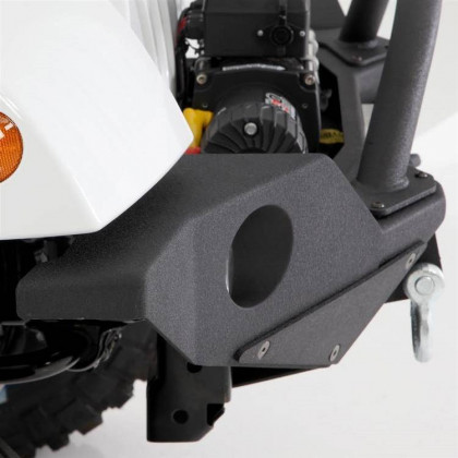 Modular bumper system full width end caps with fog lights Smittybilt XRC M.O.D.