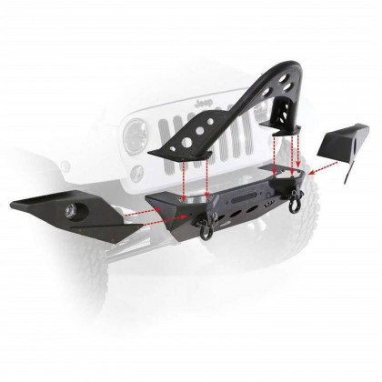 Stinger for modular bumper Smittybilt XRC M.O.D.