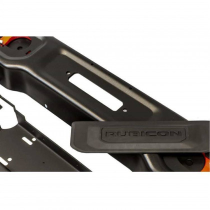 Front steel bumper straight with winch plate OFD