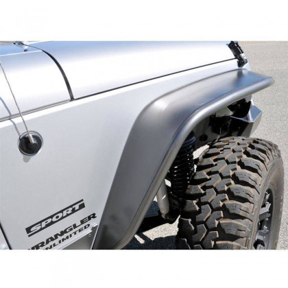 Front steel fender flares standard coverage Poison Spyder Crusher